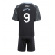 Aston Villa Harvey Elliott #9 Bortedraktsett Barn 2025-26 Kortermet (+ Korte bukser)